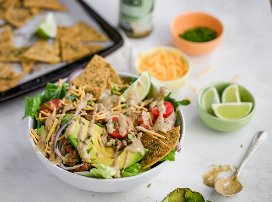 Vegan Cool Ranch Taco Salad 