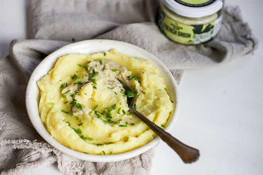 French Onion Mashed Potatoes