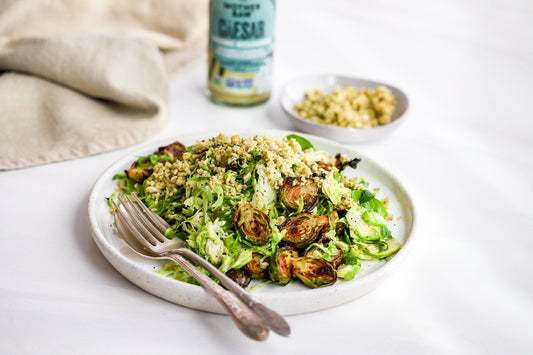 Brussels Sprouts Caesar Salad