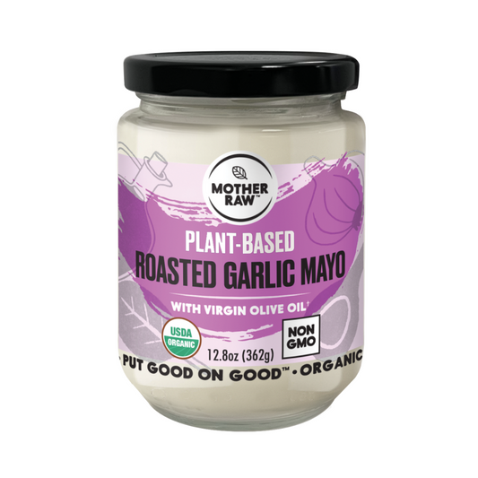Organic Plant-Based Roasted Garlic Mayo