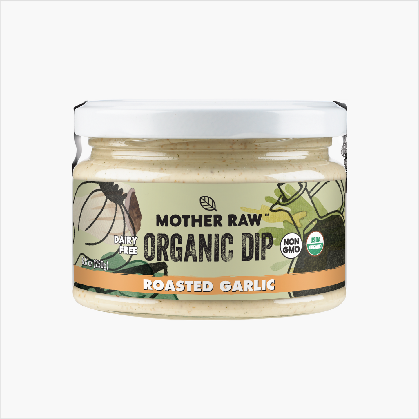 Mother Raw Organic Dairy Free Everything Bagel Dip Jar image