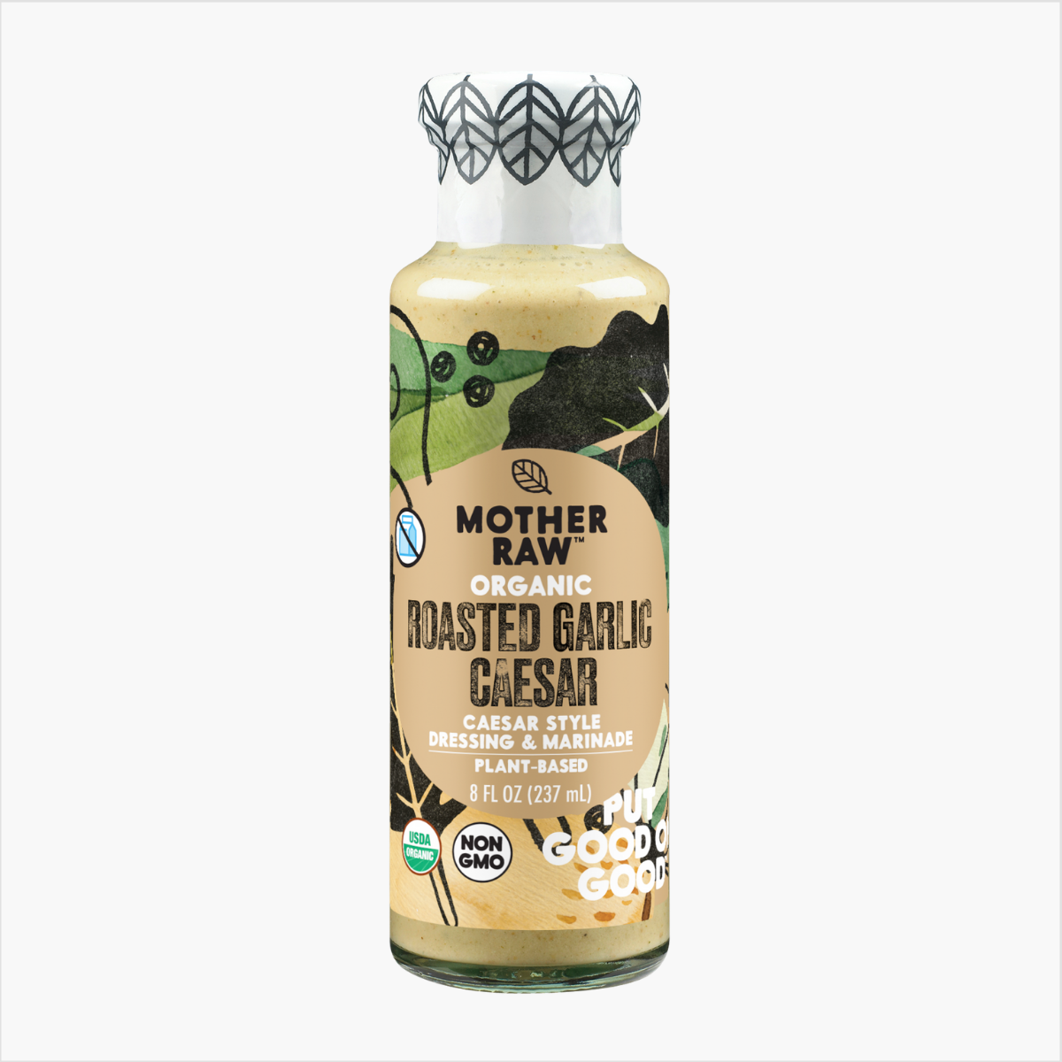 Roasted Garlic Caesar Dressing Bottle