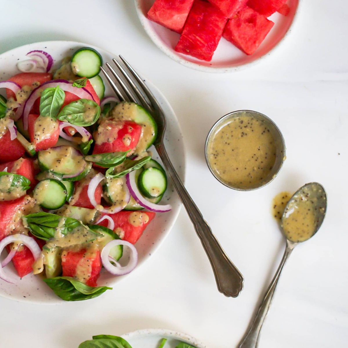Mother Raw Organic Vegan Poppy Seed Dressing on Salad