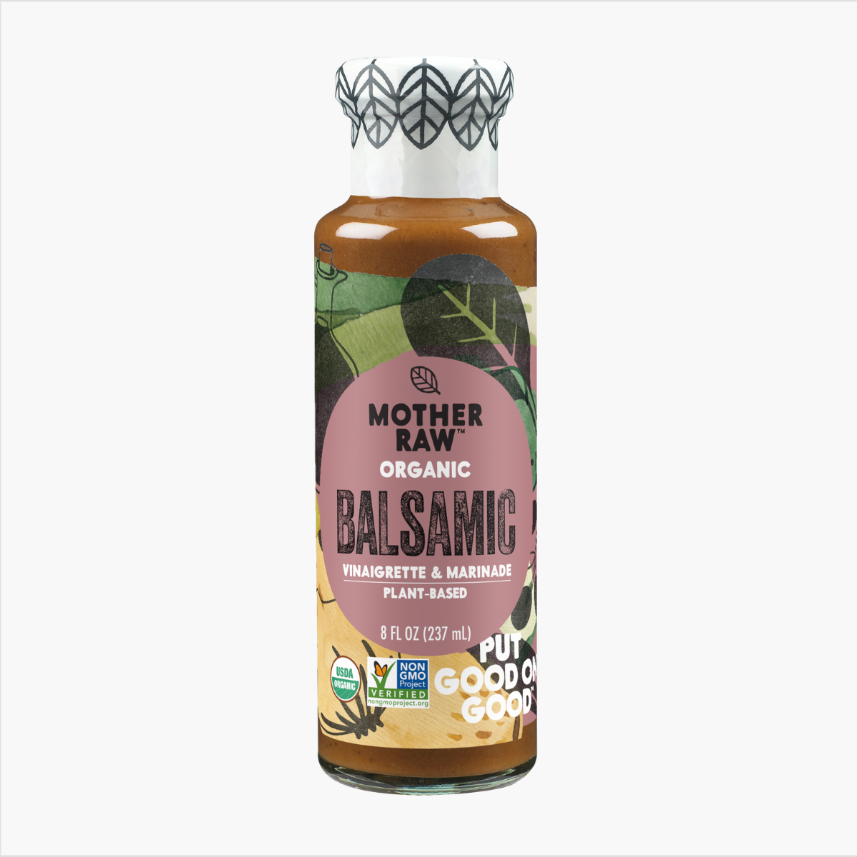 Mother Raw Organic Plant-Based Vegan Balsamic Dresing
