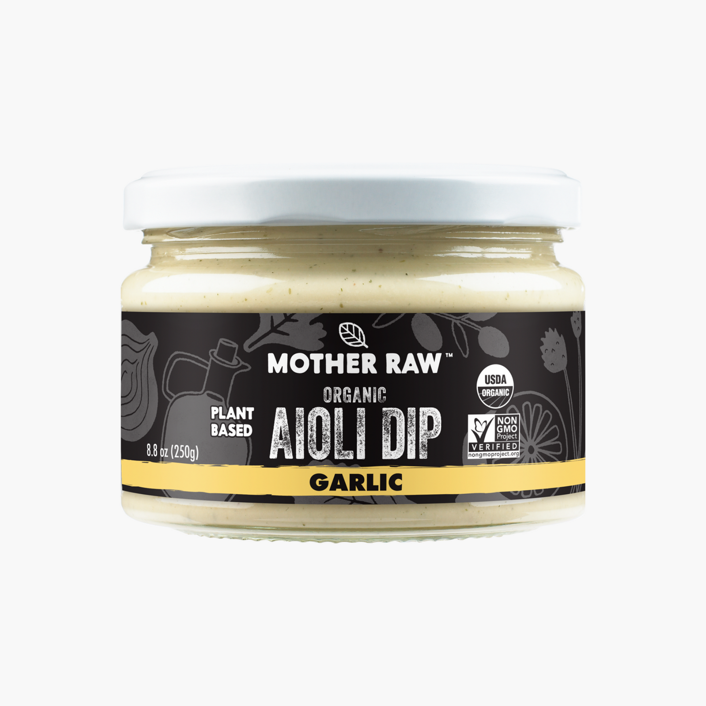 Mother Raw Dairy Free, Vegan Garlic Aioli Dip
