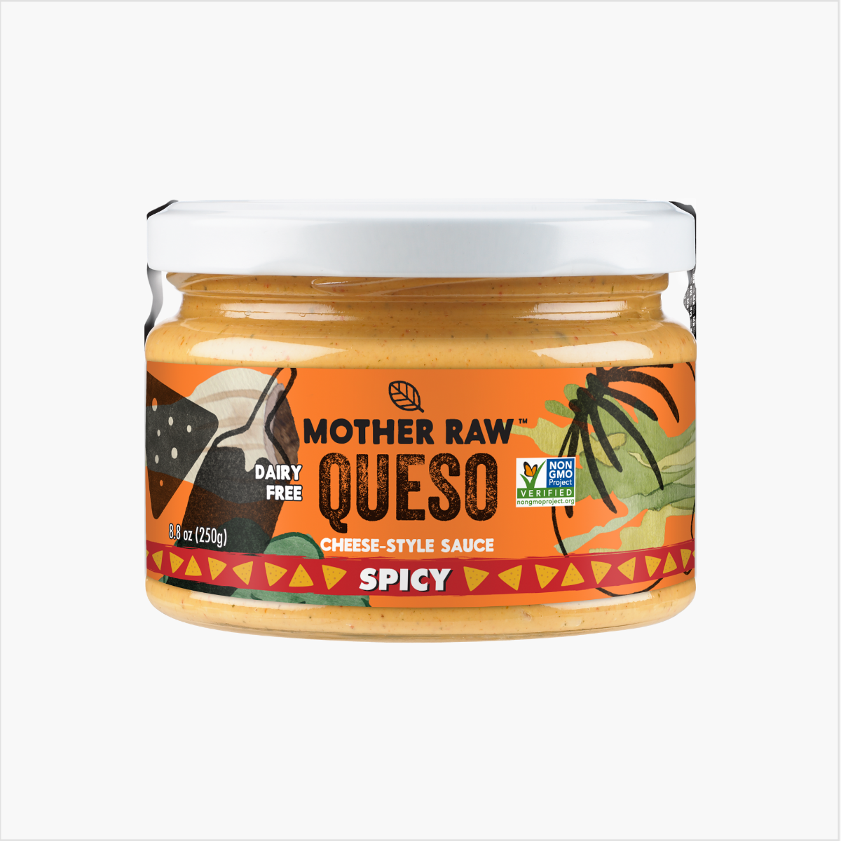 Mother Raw Dairy Free Spicy Vegan Queso Dip Product Image